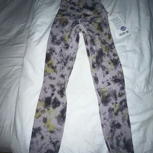 NWT lululemon align tie dye leggings size 2